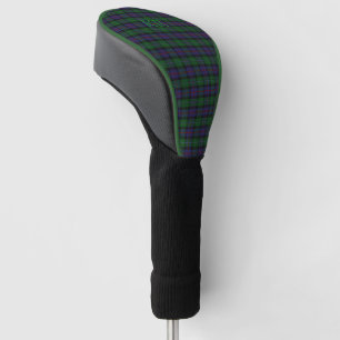 Argyll District Tartan with monogram / name Golf Head Cover