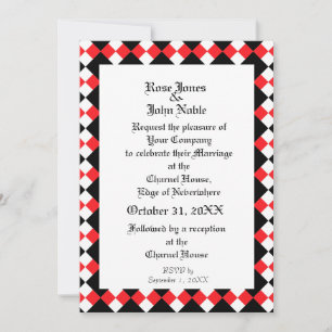 Argyll Ivory XI (Ruby) Wedding Invitation