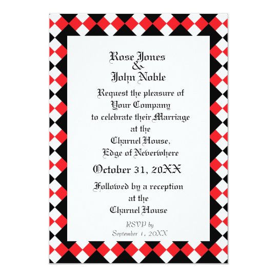 Argyll Ivory XI (Ruby) Wedding Invitation