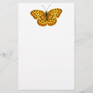 Argynnis Fritillary Butterfly Stationery