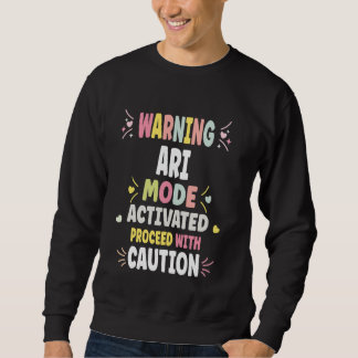 ARI Personalised Women's  Custom ARI Sweatshirt
