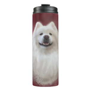 Ari the Samoyed collection Thermal Tumbler