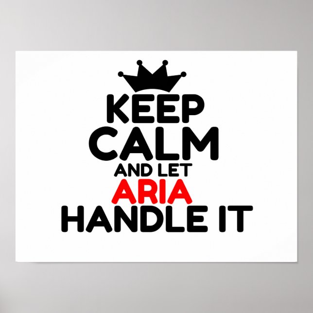 ARIA POSTER (Front)