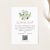 ARIA Tea Party Wishing Well Enclosure Card 