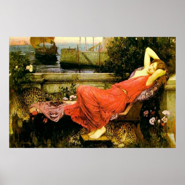 Ariadne (1898)~ Fine Art Canvas Poster (Front)