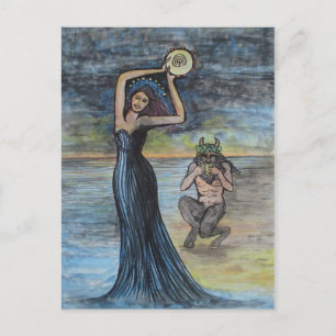 Ariadne and Dionysus Postcard