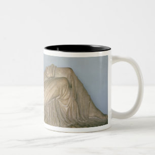 Ariadne Asleep, Hellenistic from Alexandria, 2nd c Two-Tone Coffee Mug