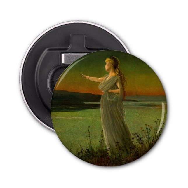 Ariadne at Naxos John Atkinson Grimshaw  Bottle Opener (Front)