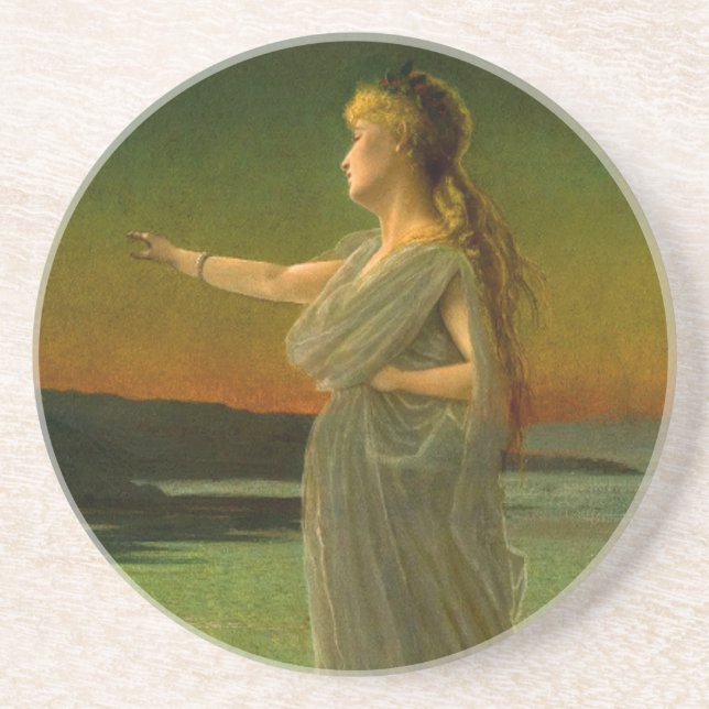 Ariadne at Naxos John Atkinson Grimshaw  Coaster (Front)