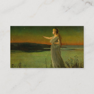 Ariadne at Naxos John Atkinson Grimshaw  Enclosure Card