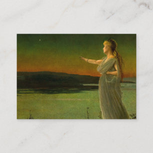 Ariadne at Naxos John Atkinson Grimshaw  Enclosure Card