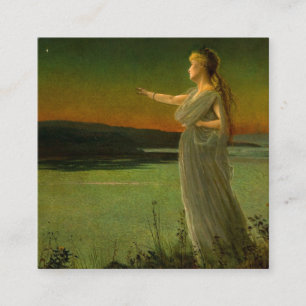 Ariadne at Naxos John Atkinson Grimshaw  Enclosure Card