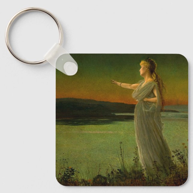 Ariadne at Naxos John Atkinson Grimshaw  Key Ring (Front)