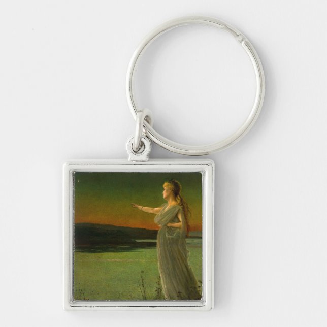 Ariadne at Naxos John Atkinson Grimshaw  Key Ring (Front)