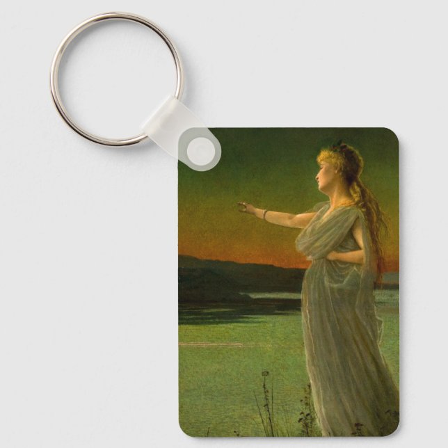 Ariadne at Naxos John Atkinson Grimshaw  Key Ring (Front)