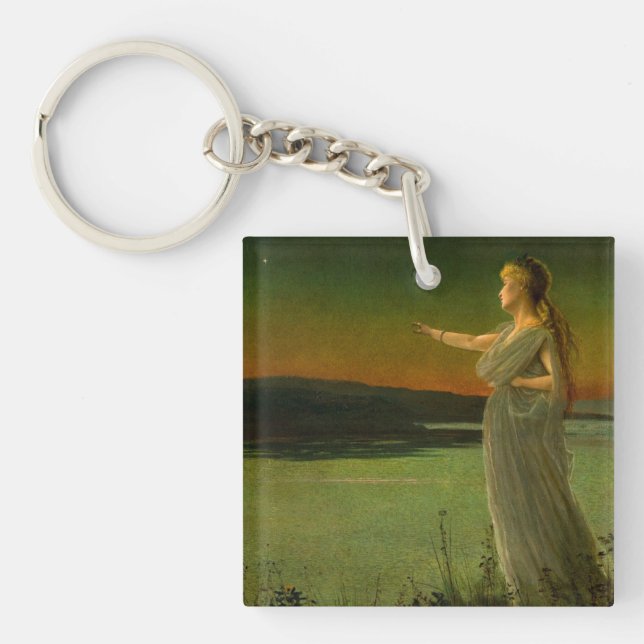 Ariadne at Naxos John Atkinson Grimshaw  Key Ring (Front)