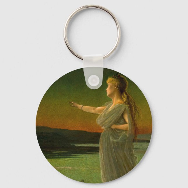 Ariadne at Naxos John Atkinson Grimshaw  Key Ring (Front)