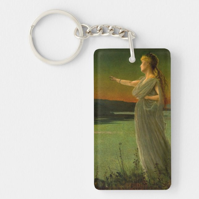 Ariadne at Naxos John Atkinson Grimshaw  Key Ring (Front)