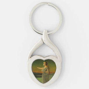 Ariadne at Naxos John Atkinson Grimshaw  Key Ring