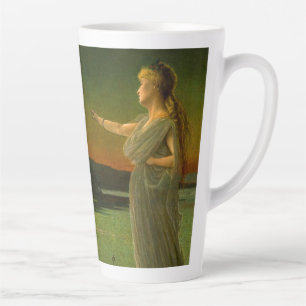 Ariadne at Naxos John Atkinson Grimshaw  Latte Mug