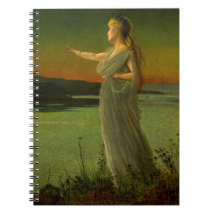 Ariadne at Naxos John Atkinson Grimshaw Notebook