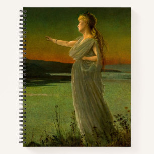 Ariadne at Naxos John Atkinson Grimshaw Notebook