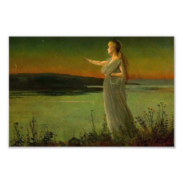Ariadne at Naxos John Atkinson Grimshaw  Photo Print (Front)