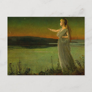 Ariadne at Naxos John Atkinson Grimshaw Postcard