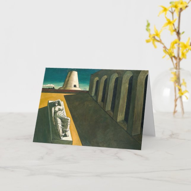 Ariadne | Giorgio de Chirico | Card (Yellow Flower)