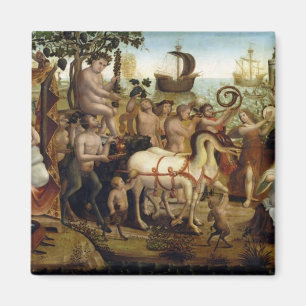 Ariadne in Naxos, from the Story of Theseus (oil o Magnet
