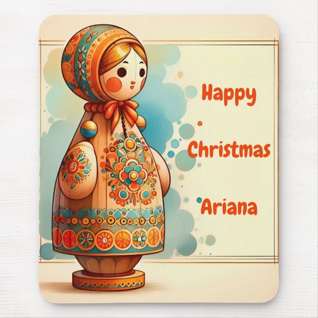 ARIANA ~ Happy Christmas ~ Cute! ~ Mousepad (Front)