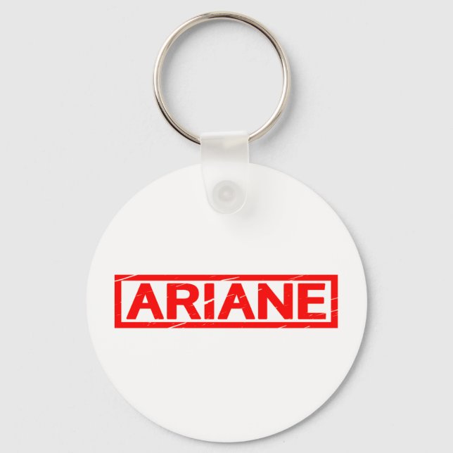 Ariane Stamp Key Ring (Front)