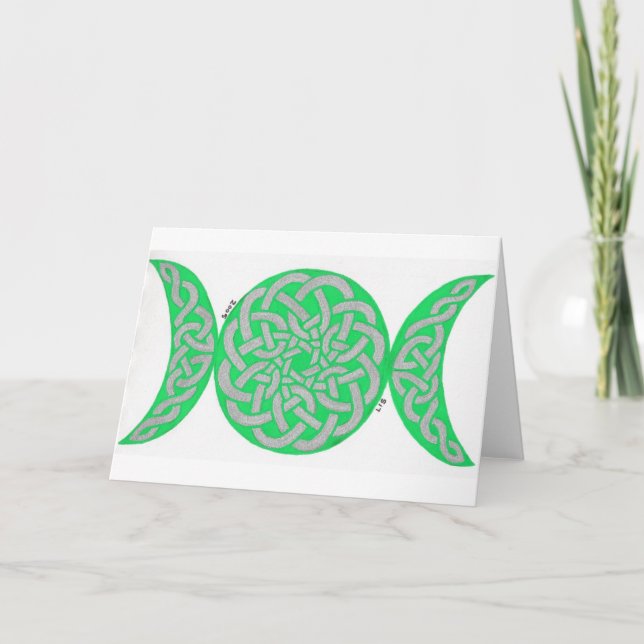 Arianrhod card (green) (Front)