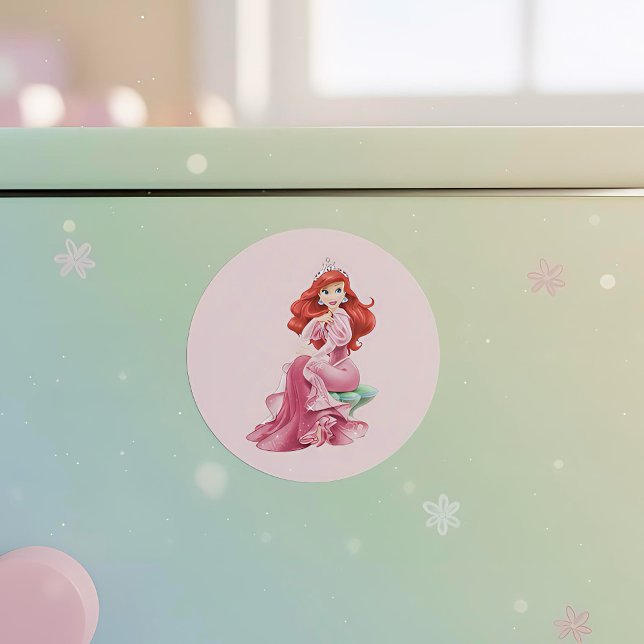 Ariel Classic Round Sticker (Creator Uploaded)