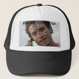 Ariel face paint hat