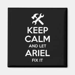Ariel Fix Quote Funny Birthday Personalised Name G Magnet