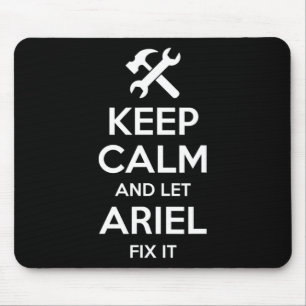 Ariel Fix Quote Funny Birthday Personalised Name G Mouse Pad