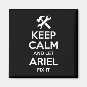 Ariel Fix Quote Funny Birthday Personalized Name G Magnet