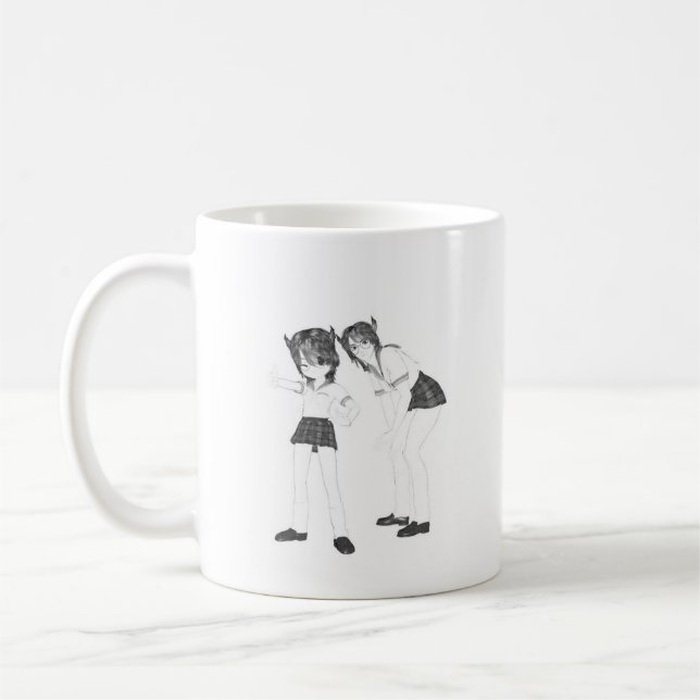 Ariel: High School Devil-Girl mug 1 (Left)