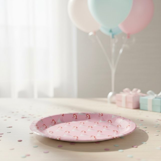 Ariel Paper Plates (Creator Uploaded)