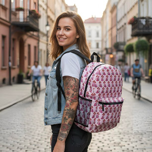 Ariel Printed Backpack