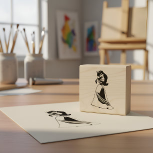 Ariel Rubber Stamp