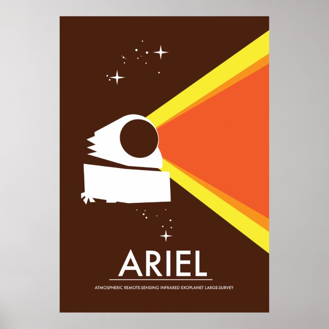 ARIEL Space Art Poster (Front)