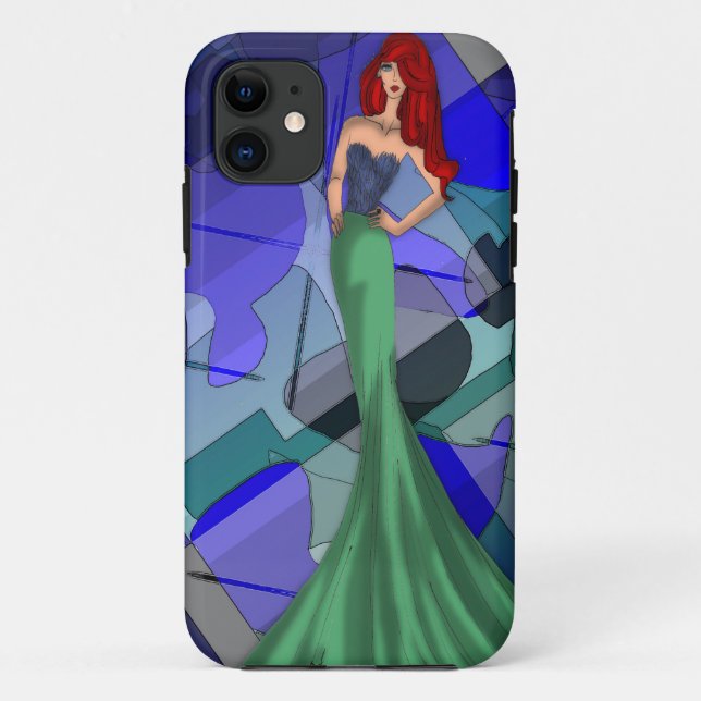 Ariel, the little mermaid. Case-Mate iPhone case (Back)