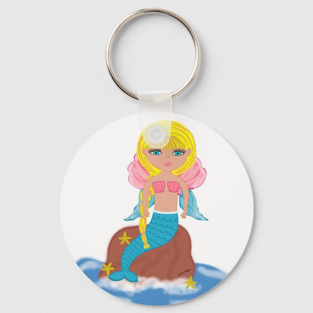 Ariel the Merfaery Keychain (Front)
