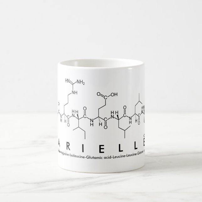 Arielle peptide name mug (Center)