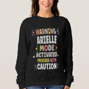 ARIELLE Personalised Women's Custom ARIELLE Sweatshirt