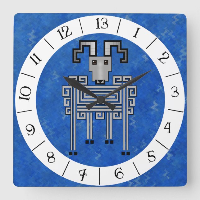 Aries 13 Hour Wall Clock (Front)