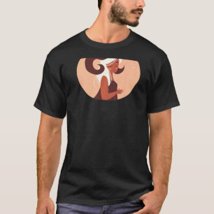 Aries Astrology Horoscope Women Kids Men Backprint T-Shirt