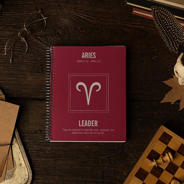 Aries Astrology Sign Notebook (Creator Uploaded)